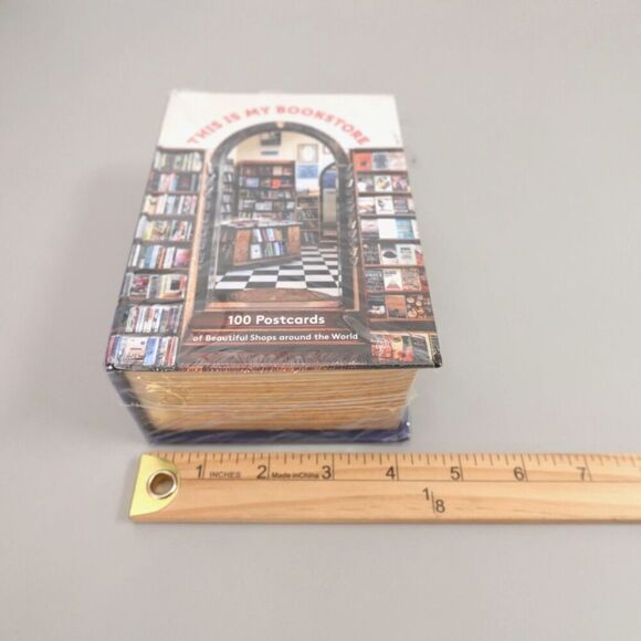 100 Postcards This is my Bookstore Shops Around the World Notecards Bibliophile - Picture 10 of 12